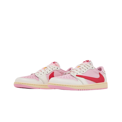 Jordan 1 Retro Low OG SP Travis Scott Sail Tropical Pink