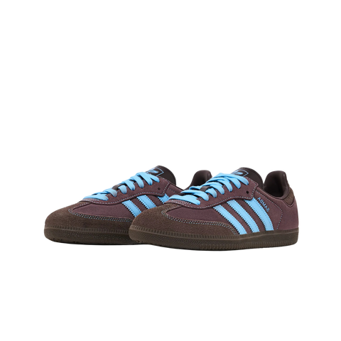 adidas Samba OG Shadow Brown Sky Rush (Women's)
