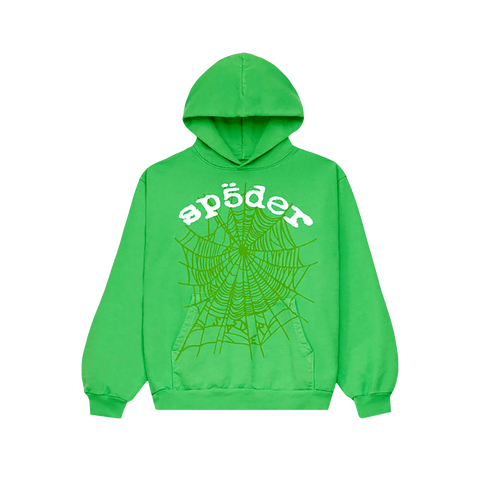 Sp5der Legacy Hoodie Green