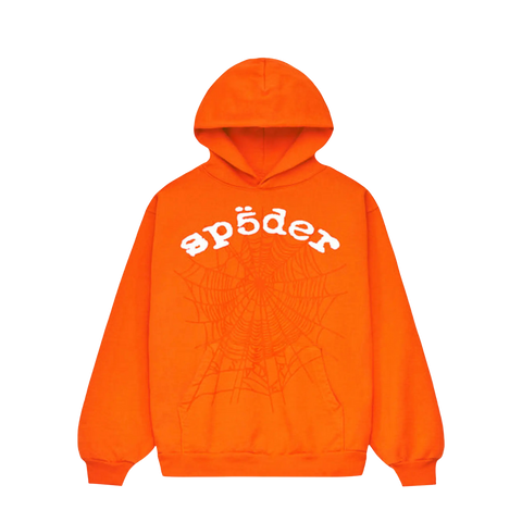 Sp5der Legacy Hoodie Orange