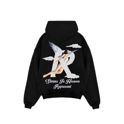 Represent Storms In Heaven Hoodie - Black