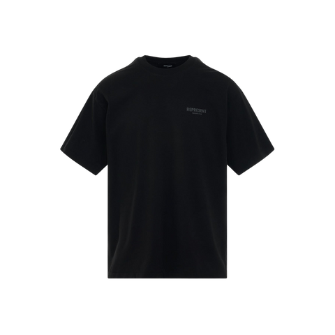 Represent Owners Club T-Shirt - Black Reflective