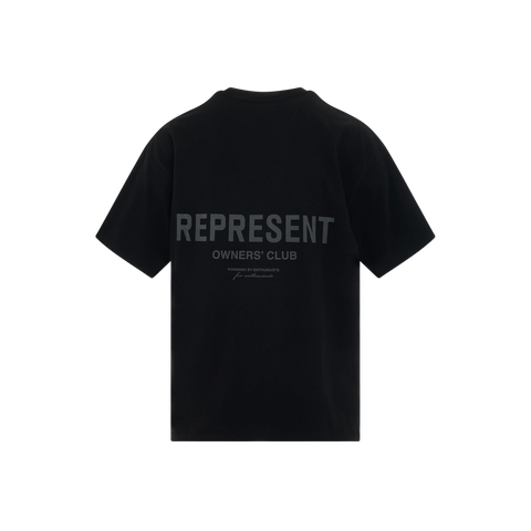 Represent Owners Club T-Shirt - Black Reflective