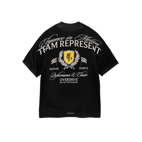 Represent Crest T-Shirt - Vintage Black