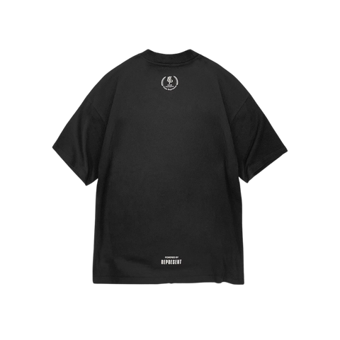 Represent World Championship T-Shirt - Stained Black