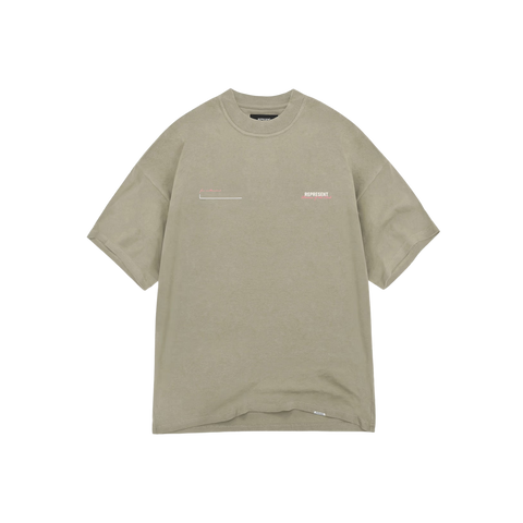 Represent Patron Of The Club T-Shirt - Khaki/Pink