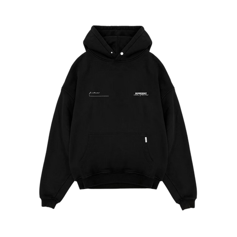 Represent Patron Of The Club Hoodie - Black