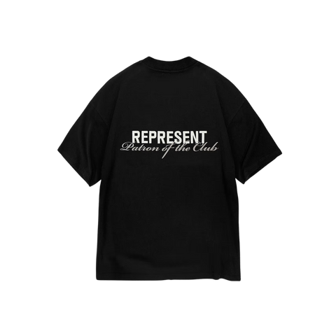 Represent Patron Of The Club T-Shirt - Black