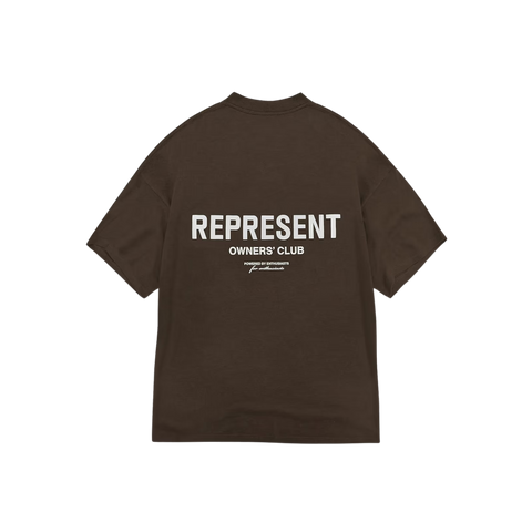 Represent Owners Club T-Shirt - Brown