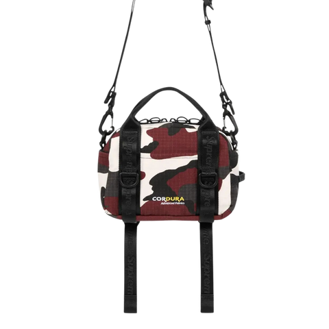 Supreme SS26 Mini Duffle Bag Red Camo