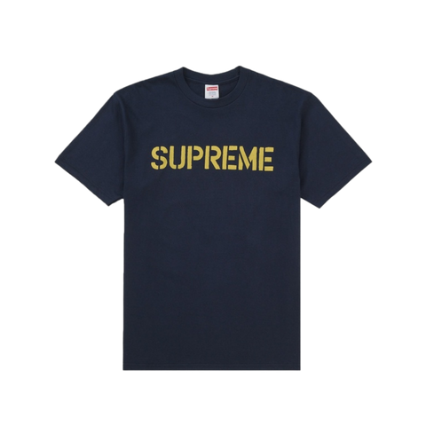 Supreme Hard Tee Navy