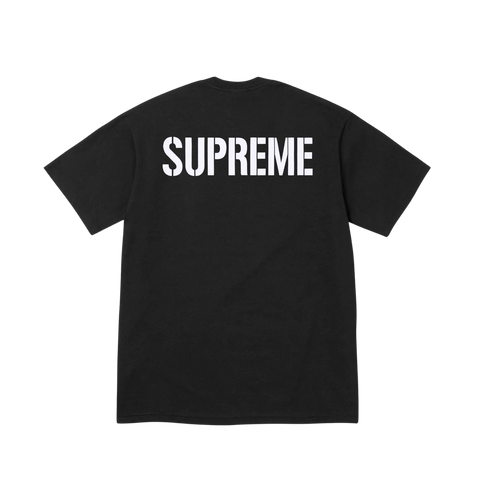 Supreme World Famous Tee Black