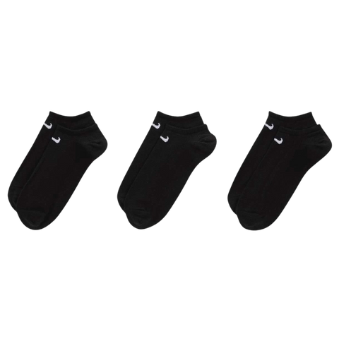 Nike Lightweight 3-Pack Socks (No Show) Black