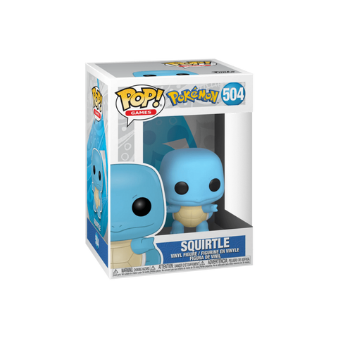 Funko Pop! Games: Pokémon - Squirtle #504
