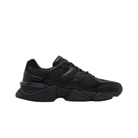 New Balance 9060 Triple Black Leather
