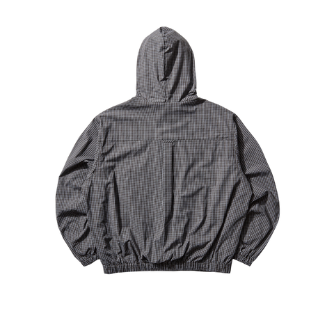 Umbro by Slam Jam Gingham Masked Hooded Shirt Jacket