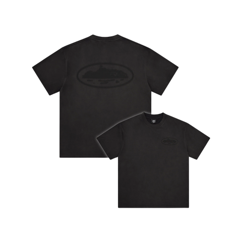 Corteiz Knockout Tee Black