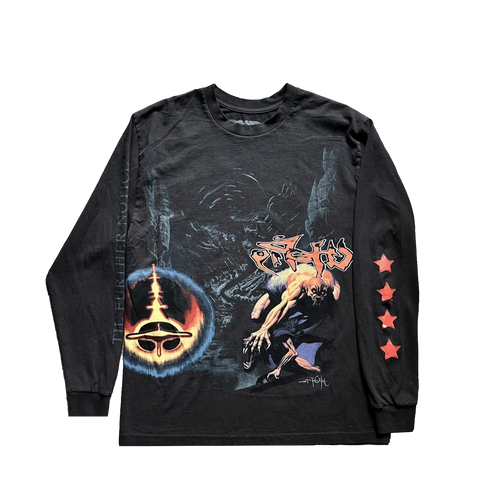 TRAVIS SCOTT cactus jack ロンt Travis Scott Cactus Jack + Kaws For Fragment L/S Tee Multi