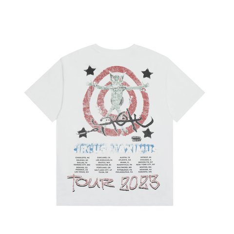 Cactus Jack by Travis Scott Utopia Circus Maximus 2023 Tour III White